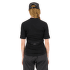 T-shirt a manches courtes Mons Royale Cadence Half Zip Women Black