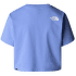T-shirt a manches courtes The North Face SIMPLE DOME CROPPED SLIM TEE Women 0YI VIRTUAL BLUE