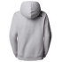 Sweat-shirt The North Face DREW PEAK PULLOVER HOODIE Women FB3 TNF LIGHT GREY HEATHER/TAWNY QUARTZ