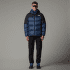 Veste The North Face DIABLO DOWN HOODIE II Men EIH BARK MIST BLACK HEATHER/TNF BLACK