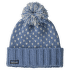 Snowbelle Beanie Offset Dot: Barnacle Blue