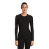 T-shirt a manches longues Icebreaker Merino 260 ZoneKnit™ Seamless LS Crewe Women BLACK