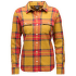 Project Twill LS Shirt Women Amber-Coral Red