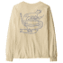 T-shirt a manches longues Patagonia Long-Sleeved Graphic T-Shirt Kids Skisel: Undyed Natural