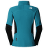 Veste The North Face POLARTEC POWERGRID STORMGAP JACKET Women 983 DEEP TEAL/TNF BLACK