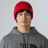 Casquettes The North Face TNF LOGO BOX CUFFED BEANIE TNF BLACK
