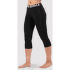 Leggings 3/4 Mons Royale Cascade Merino Flex 200 3/4 Legging Women Black