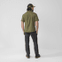 Chemises a manches courtes Fjällräven Övik Lite Shirt SS Men Dark Navy-Dawn Blue
