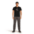 T-shirt a manches courtes Icebreaker Merino 150 Tech Lite SS Tee Skiing Yeti Men BLACK