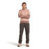 Sweat-shirt Icebreaker Merino Blend 300 RealFleece™ Descender LS Zip Women SUMMIT/BLUSH/CB