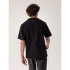 T-shirt a manches courtes Arcteryx Kragg Cotton Lithographica SS Men Black