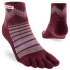 Chaussettes Injinji Outdoor Midweight Mini-Crew Wool GARNET