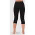 Leggings 3/4 Mons Royale Cascade Merino Flex 200 3/4 Legging Women Black