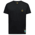 T-shirt a manches courtes La Sportiva Climbing on the Moon T-Shirt Men Nero/Giallo