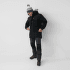 Veste Fjällräven Singi Down Jacket Men Black