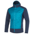Veste La Sportiva KAP HYBRID HOODY Men Crystal/Night Blue