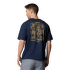 T-shirt a manches courtes Columbia Cedar Trail™ Back Graphic Tee Collegiate Navy, Trailguide Icons 464