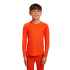 T-shirt a manches longues Icebreaker Oasis LS Crewe Kids Gritstone HTHR