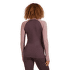 T-shirt a manches longues Icebreaker Merino 260 ZoneKnit™ LS Half Zip Women JAVA/SUMMIT/CB