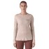 T-shirt a manches longues Patagonia Long-Sleeved Cap Cool Merino Blend Graphic Shirt Women Imagine Moon: Potters Red