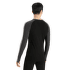 T-shirt a manches longues Icebreaker 200 ZoneKnit LS Crewe Men JET HTHR/BLACK/METRO HTHR/CB