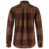 Chemises a manches longues Fjällräven Canada Shirt LS Women Autumn Leaf-Bordeaux Red