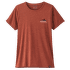 T-shirt a manches courtes Patagonia Cap Cool Daily Graphic Shirt Lands Women Like the Wind: Burl Red X-Dye