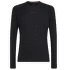 T-shirt a manches longues Icebreaker Merino Blend 125 ZoneKnit™ LS Crewe Men BLACK