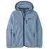 Retro Pile Hoody Women Barnacle Blue