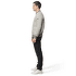 Pull Devold Original Islender Crew Neck 150B  CHALK PINK/ANTHRACITE