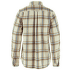 Chemises a manches longues Fjällräven Övik Heavy Flannel Shirt Women Chalk White-Fossil