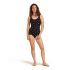Débardeur Icebreaker Merino 150 Siren Tank Snow Day women BLACK/ACID PINK/AOP