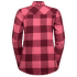 Chemises a manches longues La Sportiva RAMBLER FLANNEL SHIRT WOMEN Redwood/Rosebay