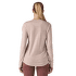 T-shirt a manches longues Patagonia Long-Sleeved Cap Cool Merino Blend Graphic Shirt Women Imagine Moon: Potters Red