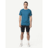 T-shirt a manches courtes Devold Breeze Shirt Men (180-210) Blue Melange
