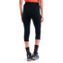 Leggings 3/4 Icebreaker Merino 260 Fastray II 20 inch High Rise 3/4 Tights Women Black