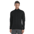 Sweat-shirt Icebreaker Merino 560 Realfleece™ Elemental LS Zip Men Black
