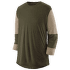 Merino 3/4 Sleeve Bike Jersey Men Pine Needle Green