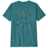 T-shirt a manches courtes Patagonia Buggy Organic T-Shirt Wetland Blue