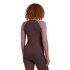 T-shirt a manches longues Icebreaker Merino 260 ZoneKnit™ LS Crewe Women JAVA/SUMMIT/CB