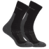 Merino Hike+ Liner Crew Men - 2 pack BLACK/OBSIDIAN