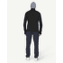 Sweat-shirt Devold Egga Grid Merino Jacket Men 960A CAVIAR